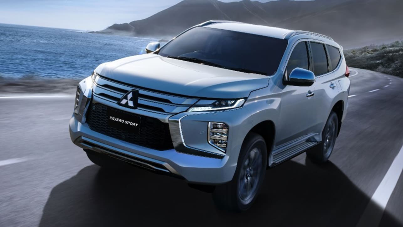 The updated Mitsubishi Pajero Sport will be available in Australia in January, sporting a new look and updated equipment.